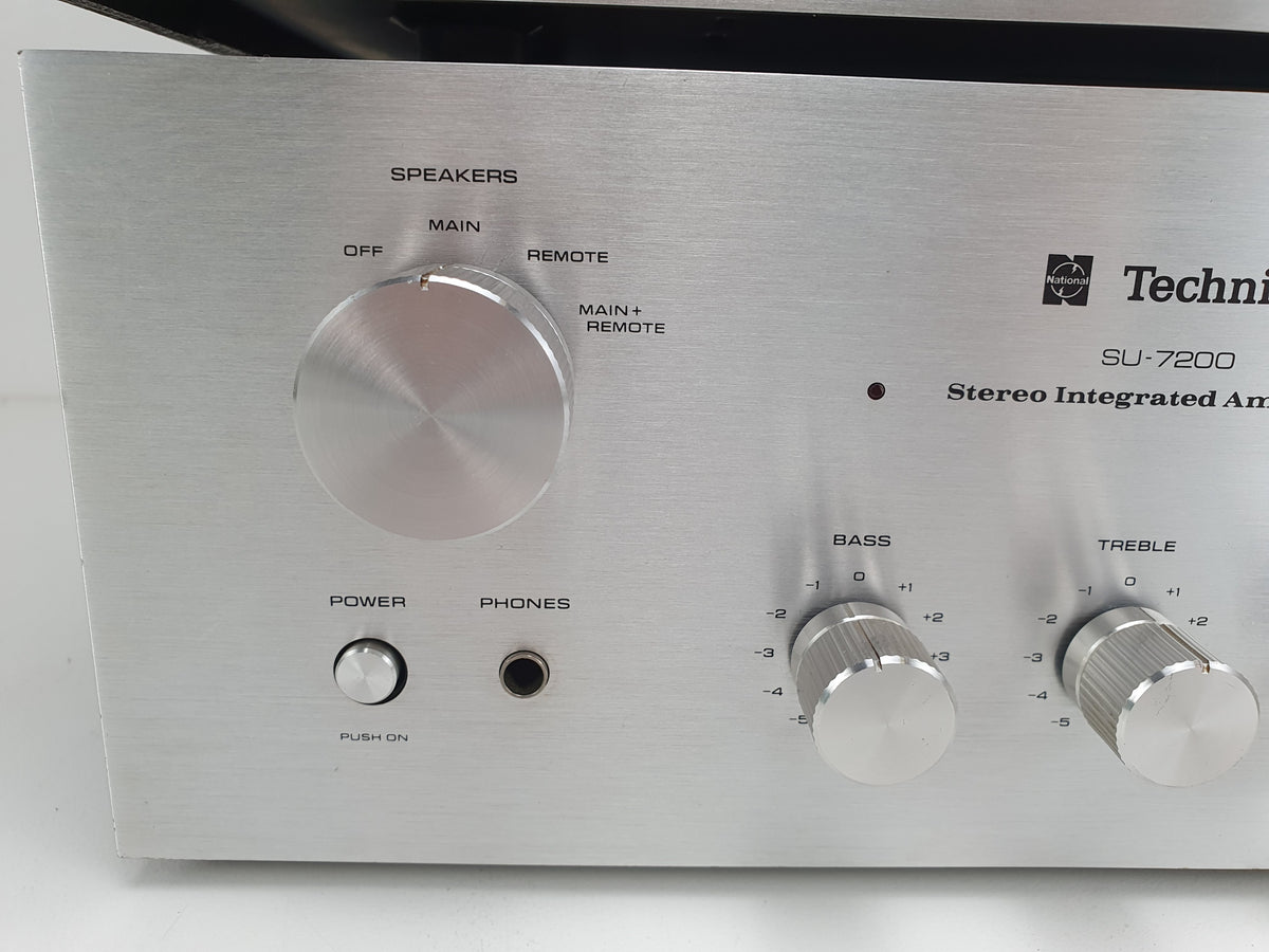 Technics ST-7200 Tuner - SU-7200 Geïntegreerde versterker - Mooie set - Nieuwe lampjes